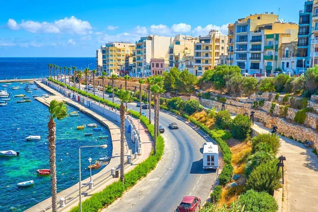 Cosy Home Close To The Sea, King-Size Bed San Pawl il-Baħar Eksteriør billede